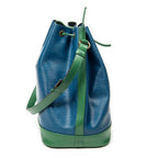 Shoulder Bag Noe Bicolor GM Blue Epi