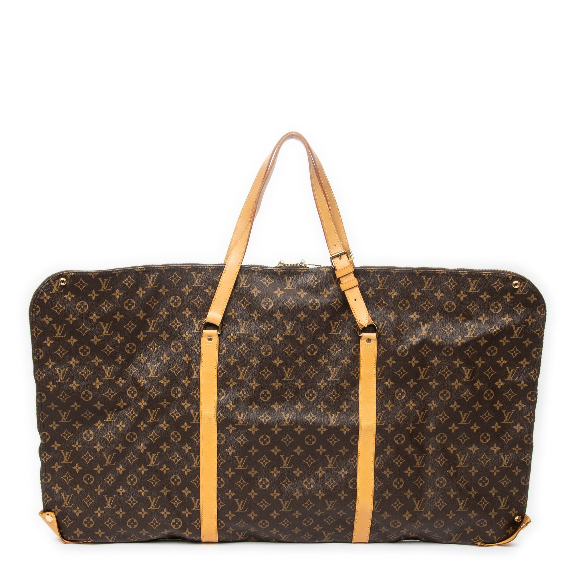 Travel Bag Kabul Garment Brown Monogram Canvas