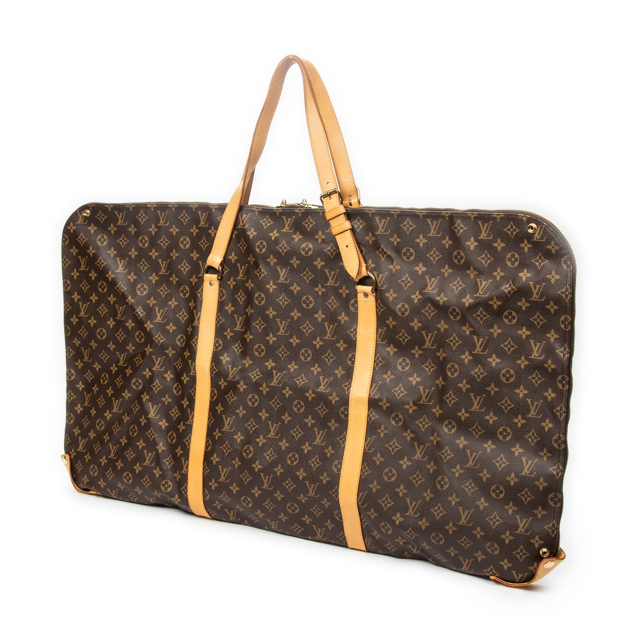 Travel Bag Kabul Garment Brown Monogram Canvas