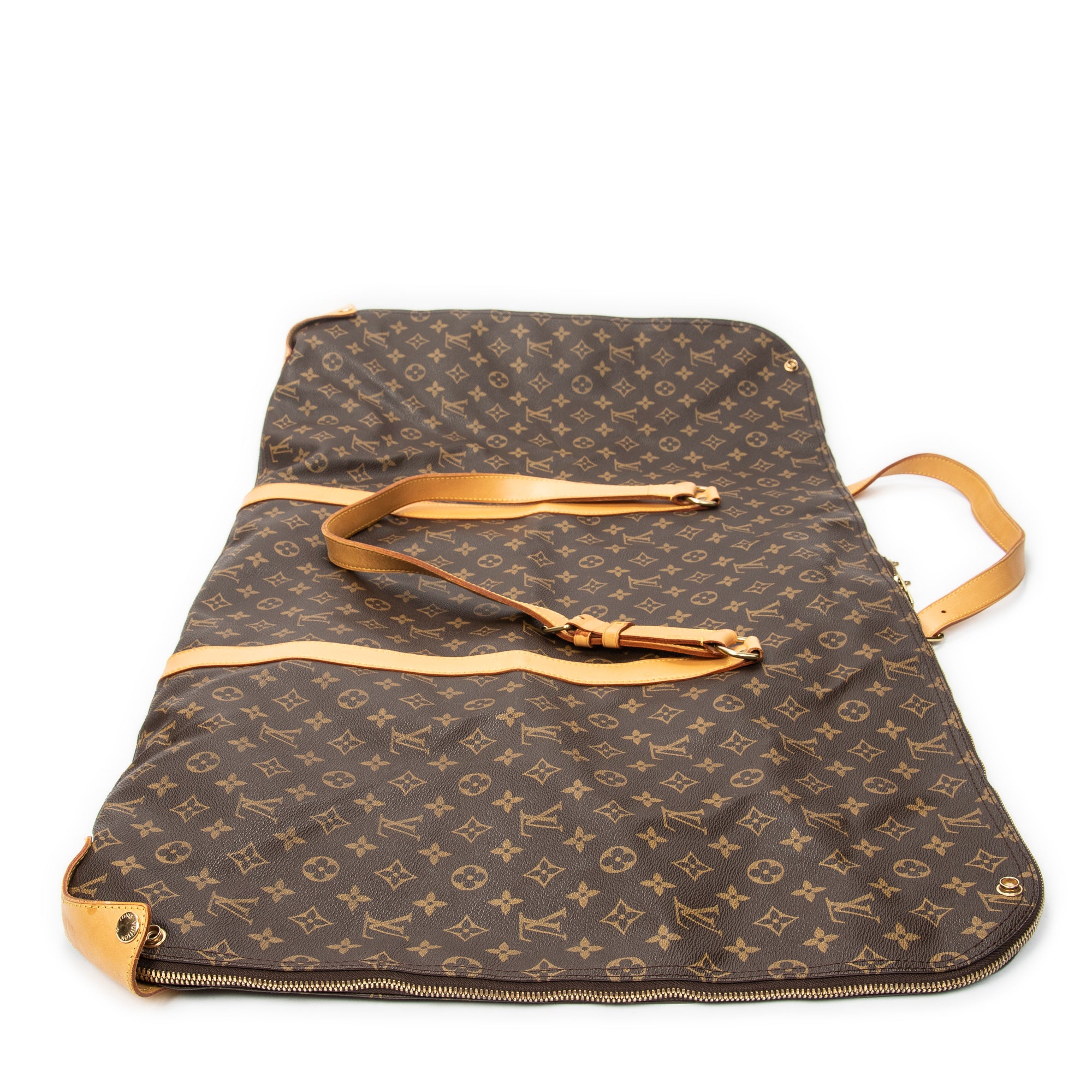 Travel Bag Kabul Garment Brown Monogram Canvas