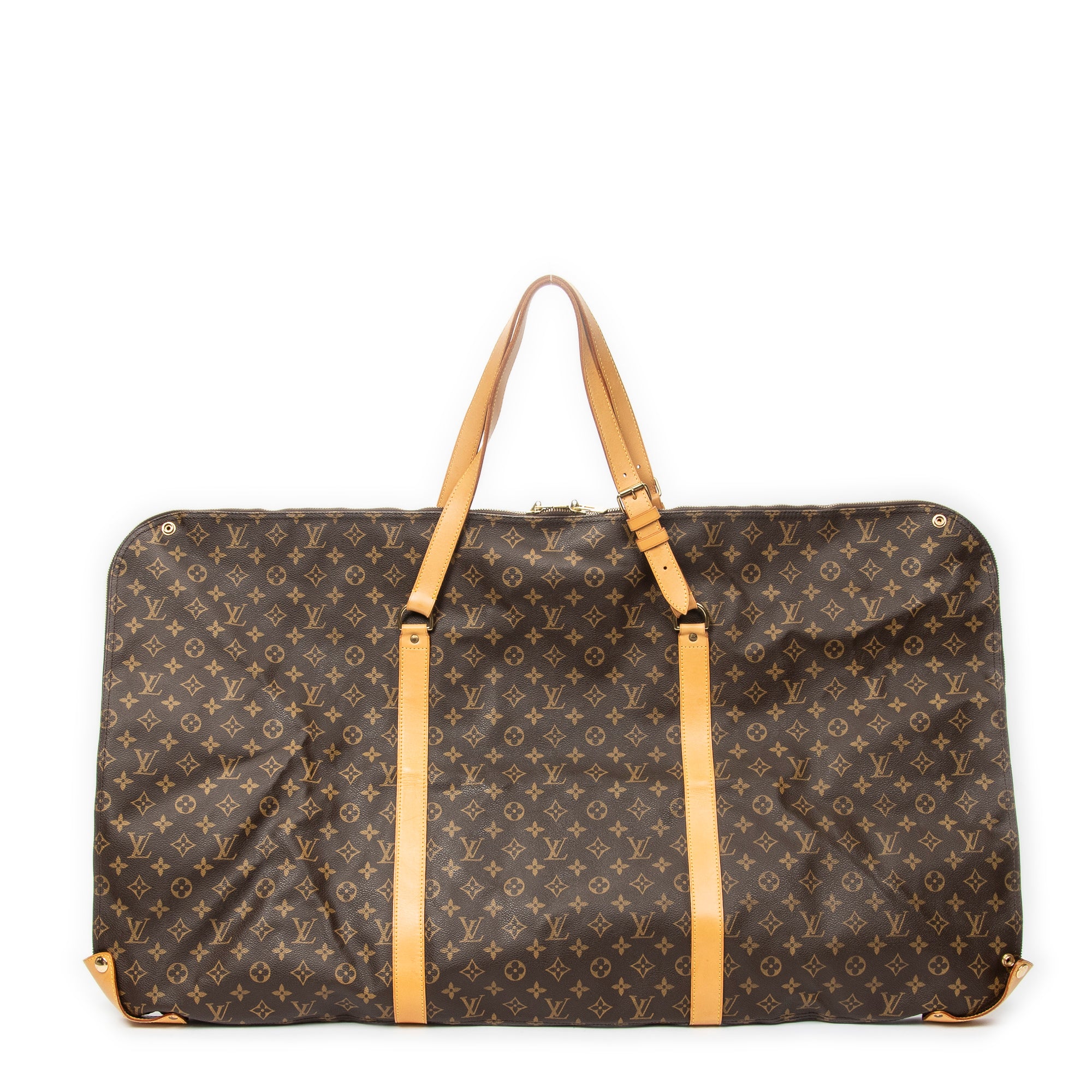 Travel Bag Kabul Garment Brown Monogram Canvas