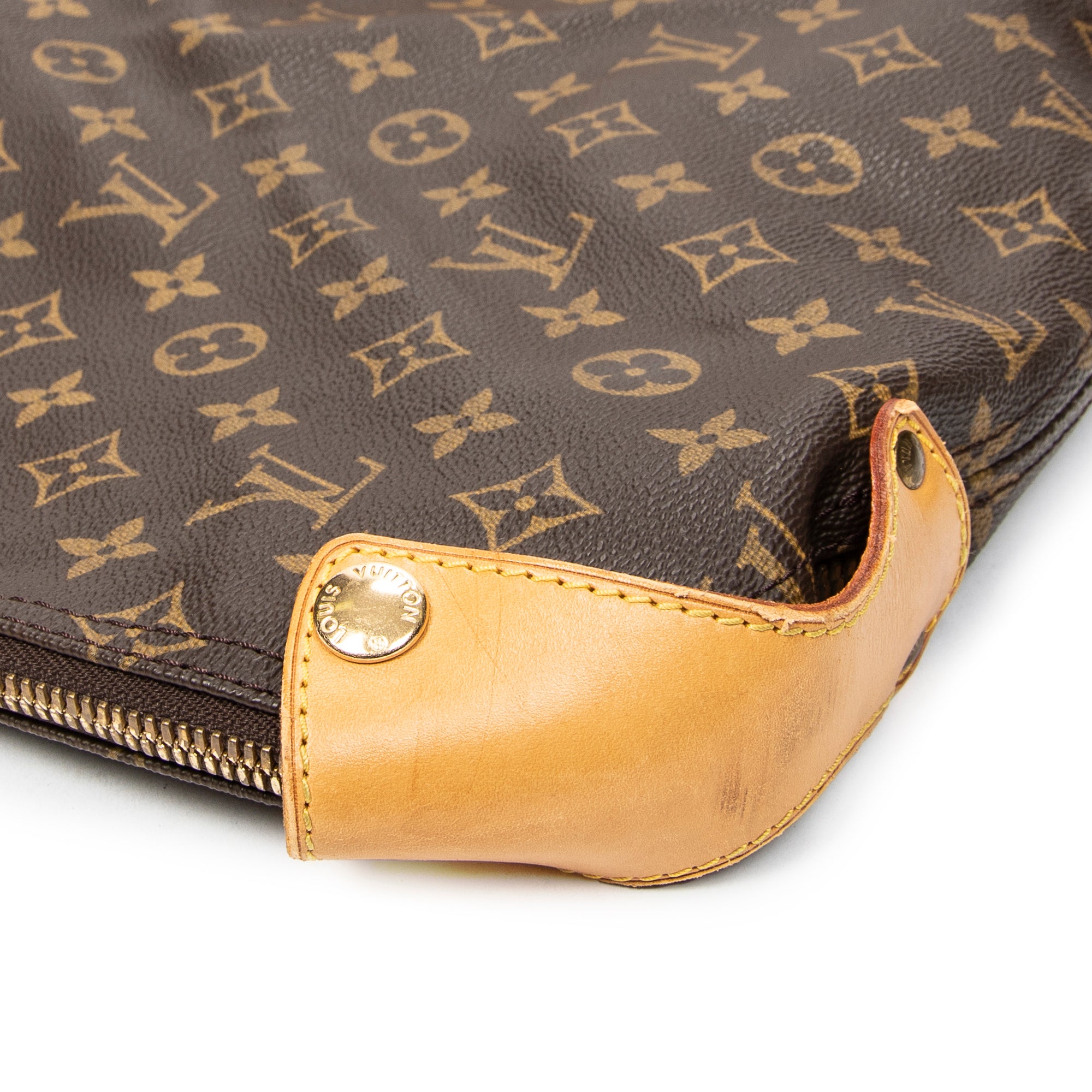 Travel Bag Kabul Garment Brown Monogram Canvas