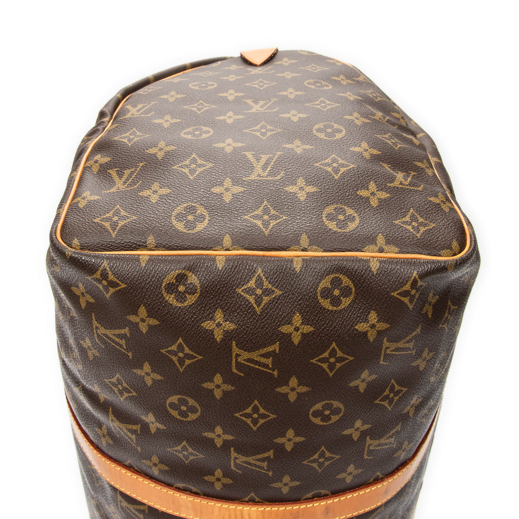 Travel Bag Keepall 50 Brown Monogram Canvas