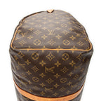 Travel Bag Keepall 50 Brown Monogram Canvas