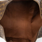 Travel Bag Keepall 50 Brown Monogram Canvas