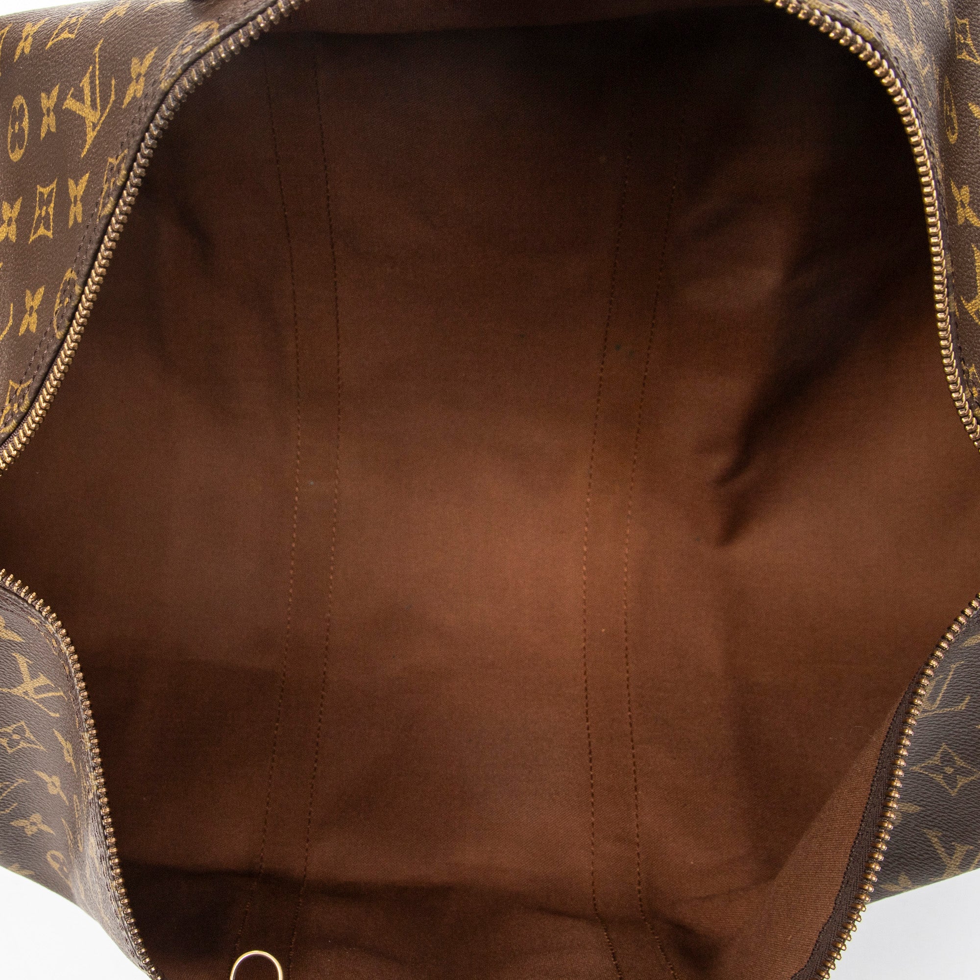 Travel Bag Keepall 50 Brown Monogram Canvas