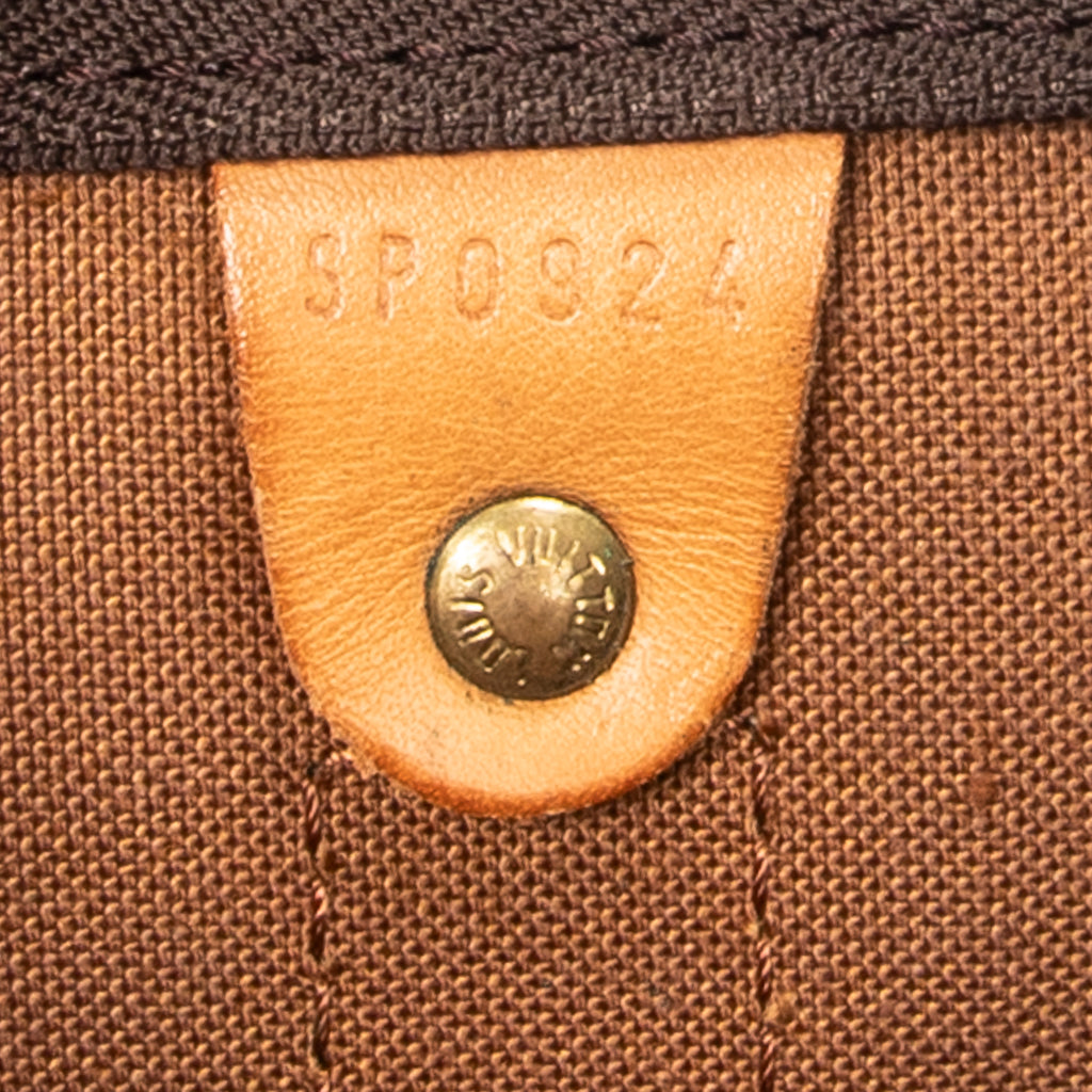 Travel Bag Keepall 50 Brown Monogram Canvas