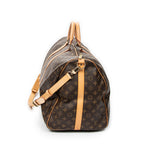Travel Bag Keepall Bandouliere 60 Brown Monogram Canvas