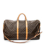 Travel Bag Keepall Bandouliere 60 Brown Monogram Canvas