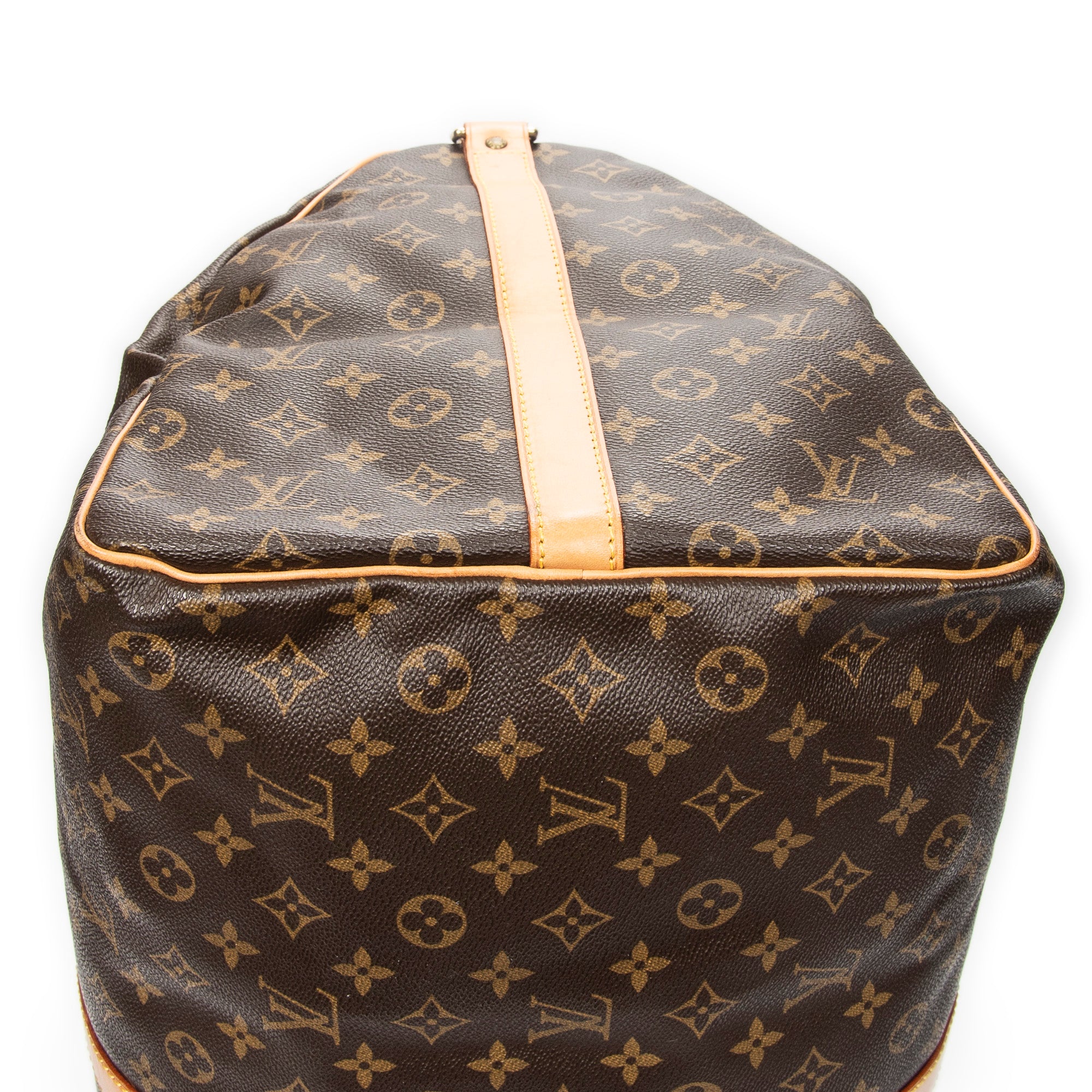 Travel Bag Keepall Bandouliere 60 Brown Monogram Canvas