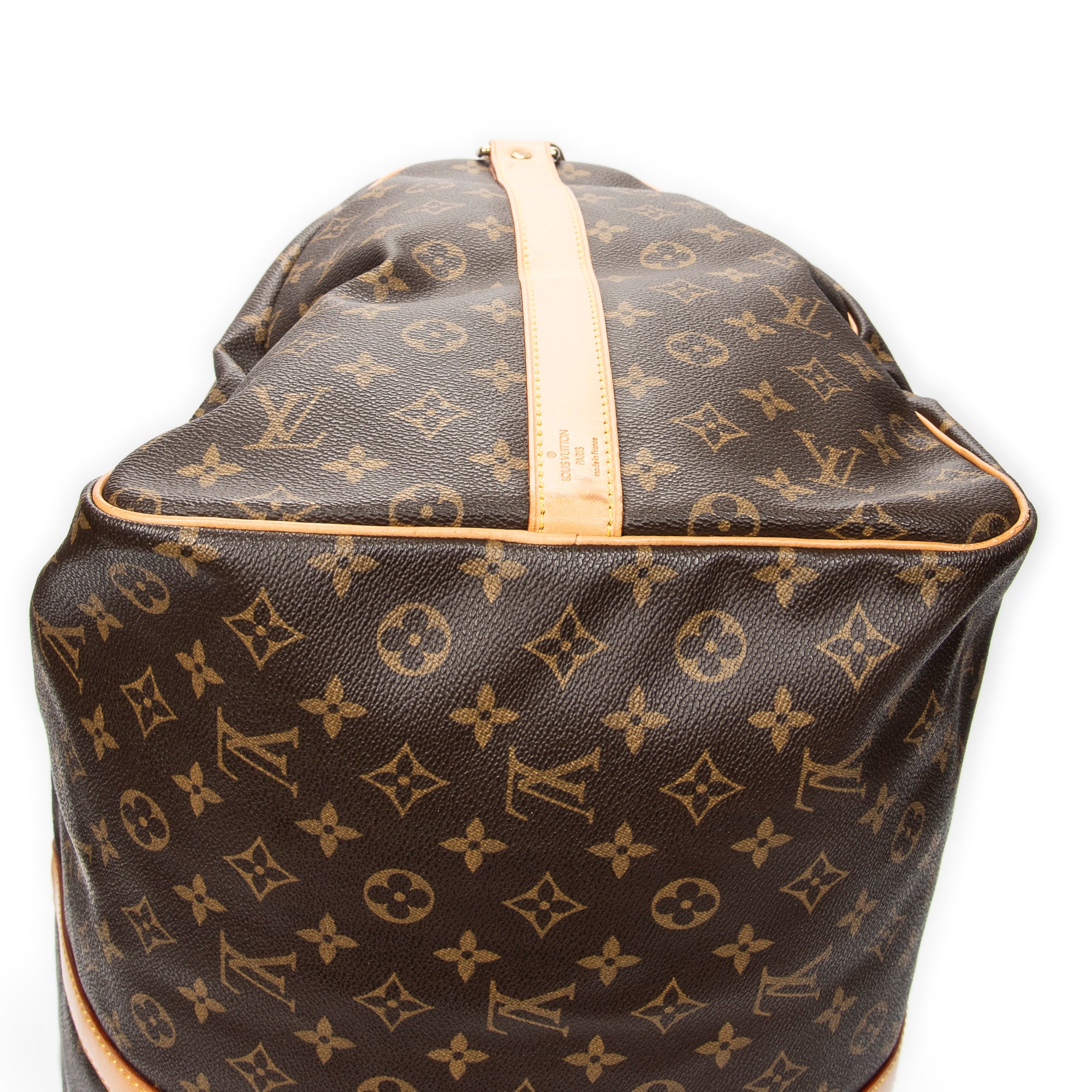Travel Bag Keepall Bandouliere 60 Brown Monogram Canvas