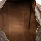 Travel Bag Keepall Bandouliere 60 Brown Monogram Canvas