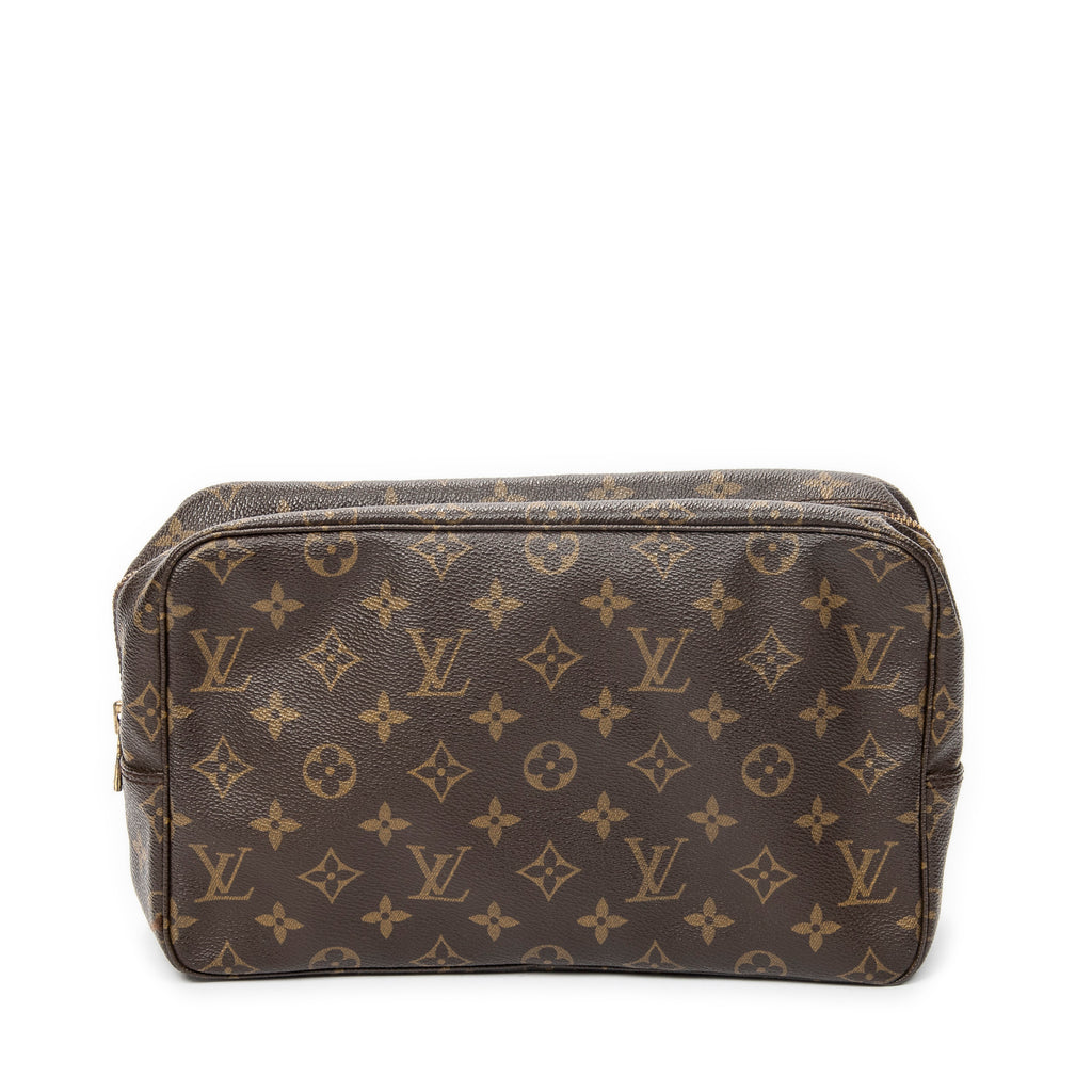 Pouch Toiletry Pouch GM Brown Monogram Canvas