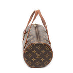 Handbag Papillon 26 Brown Monogram Canvas