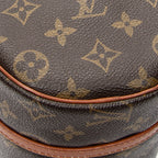 Handbag Papillon 26 Brown Monogram Canvas