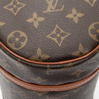 Handbag Papillon 26 Brown Monogram Canvas