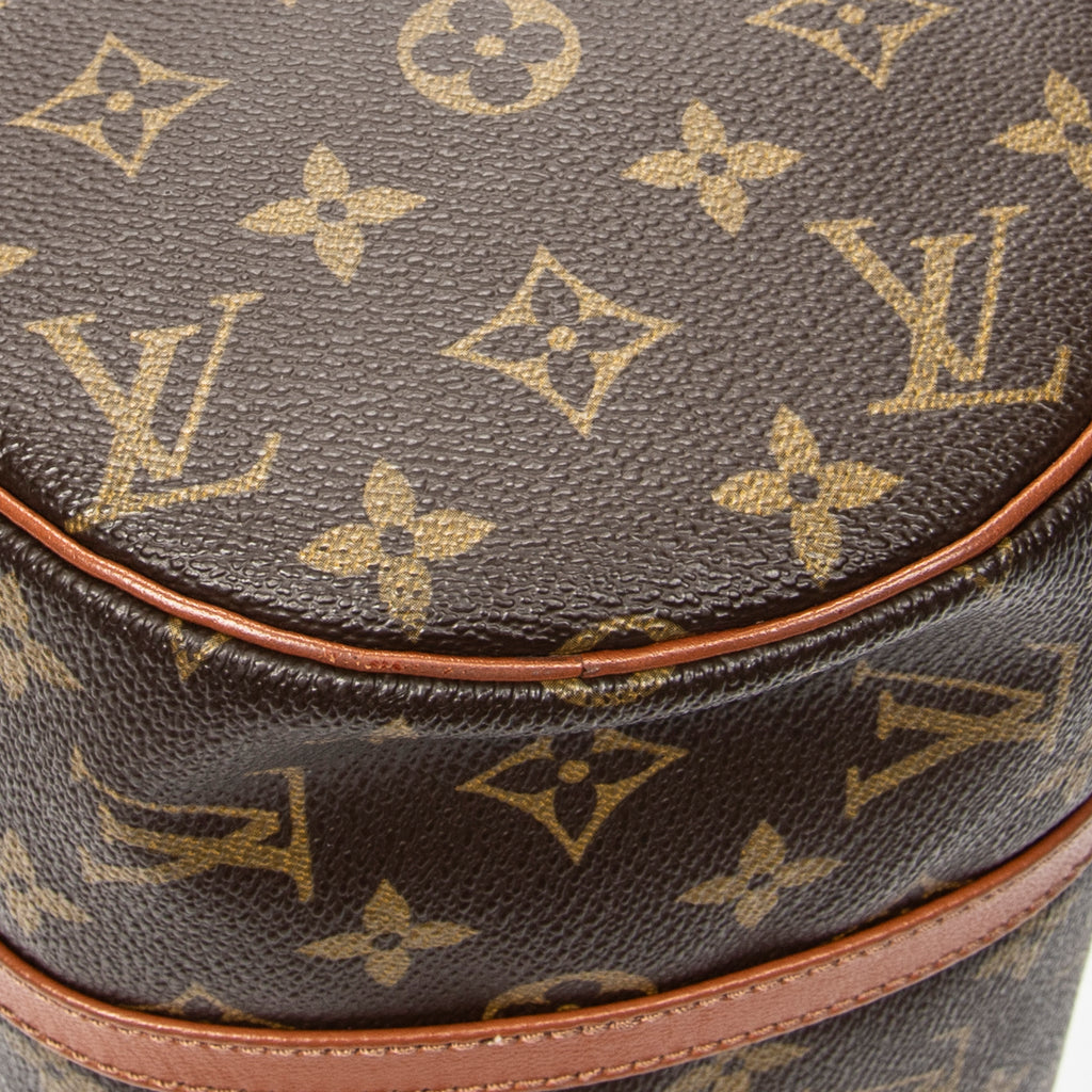 Handbag Papillon 30 Brown Monogram Canvas