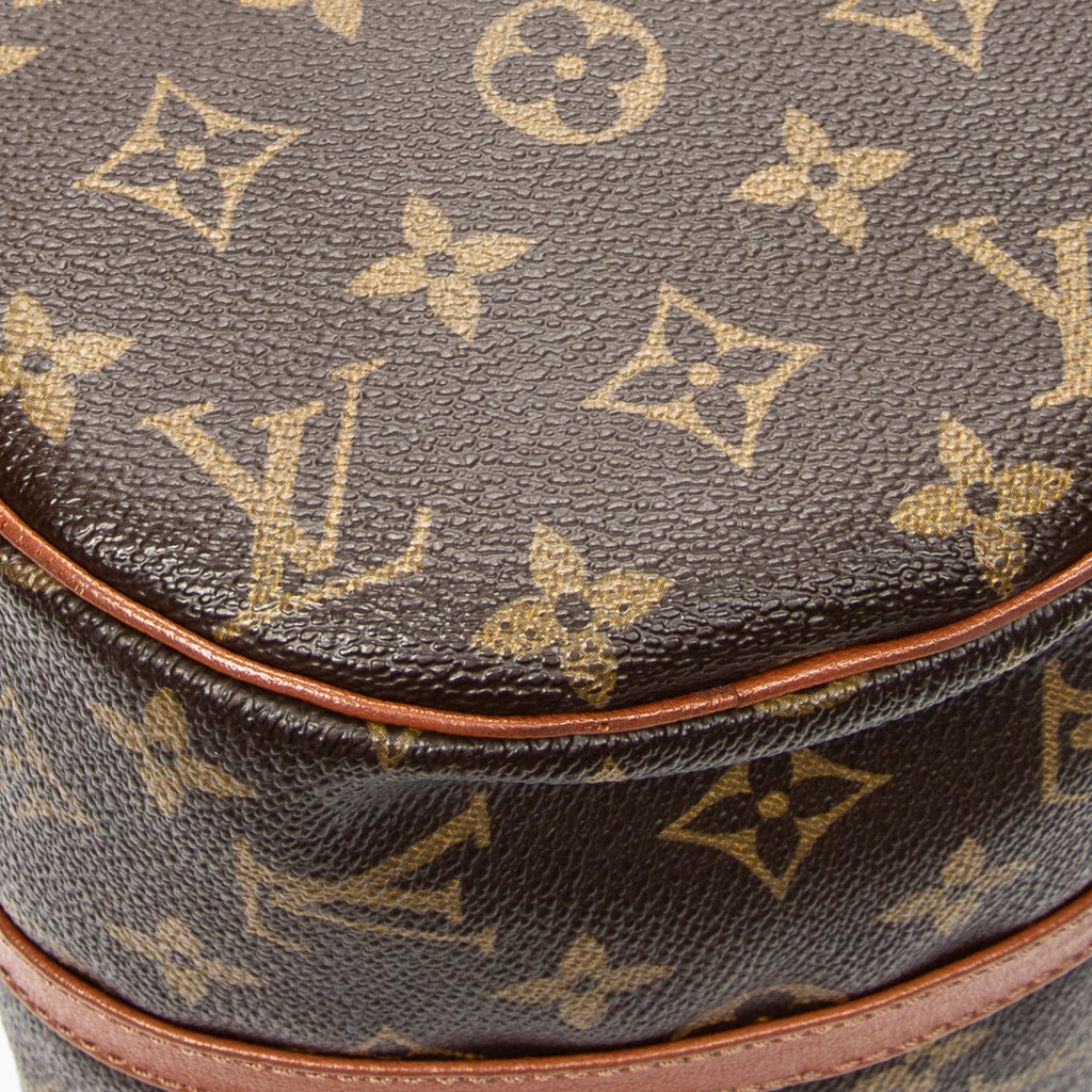Handbag Papillon 30 Brown Monogram Canvas