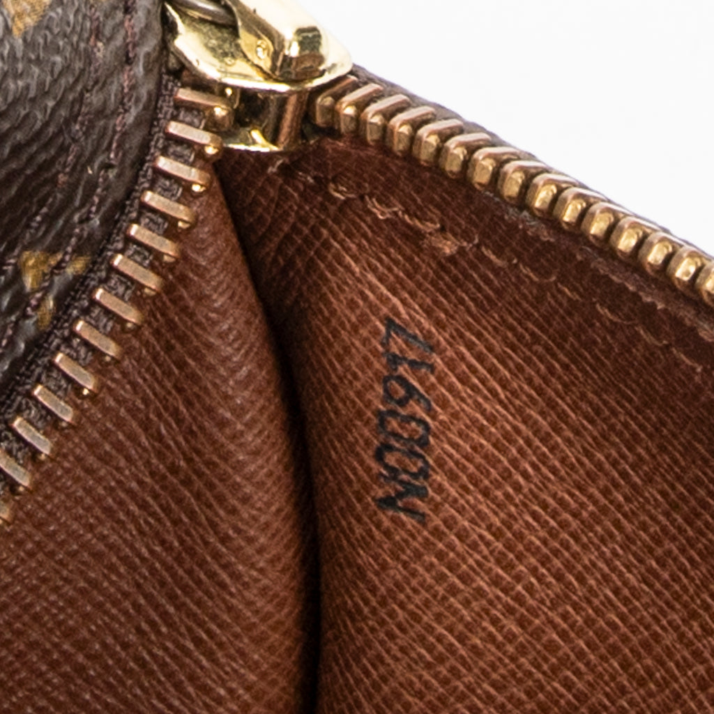Handbag Papillon 30 Brown Monogram Canvas