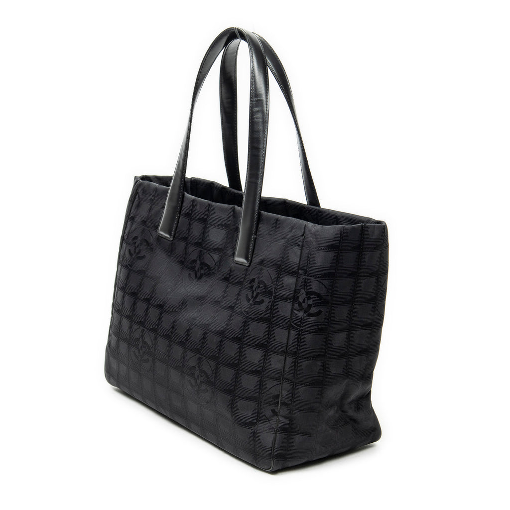 Shoulder Bag New Travel Line Tote Black Travel Line Nylon Canvas