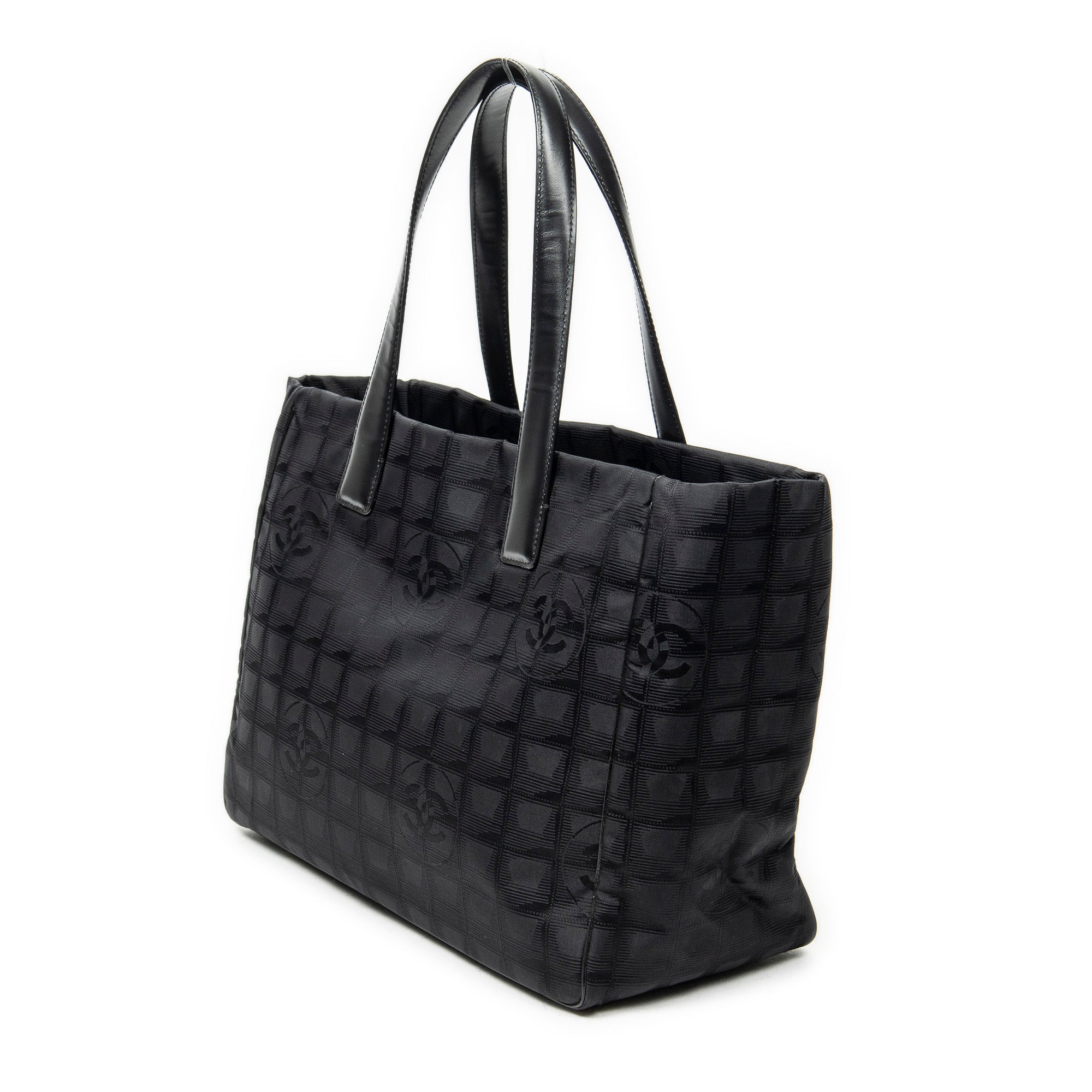 Shoulder Bag New Travel Line Tote Black Travel Line Nylon Canvas