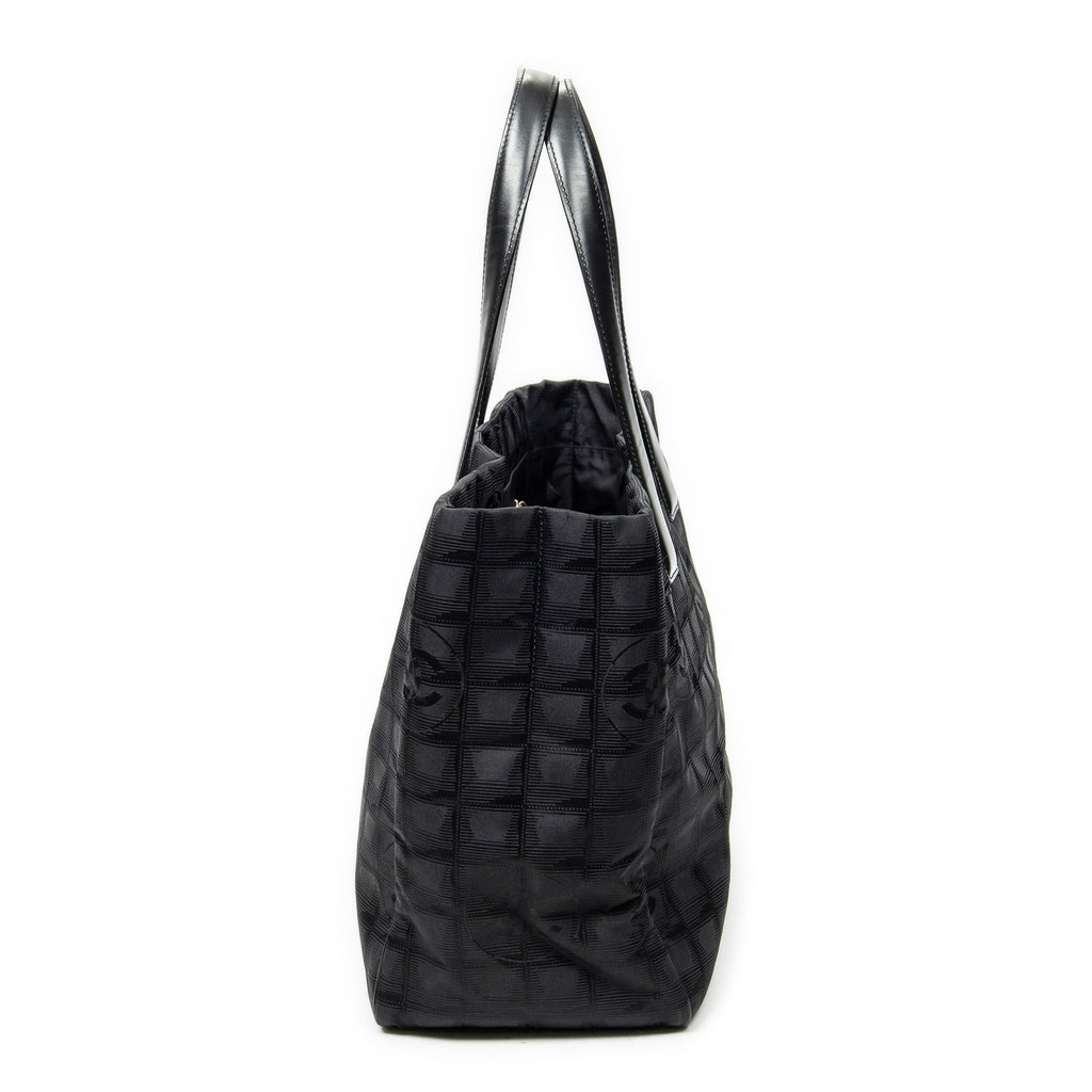 Shoulder Bag New Travel Line Tote Black Travel Line Nylon Canvas
