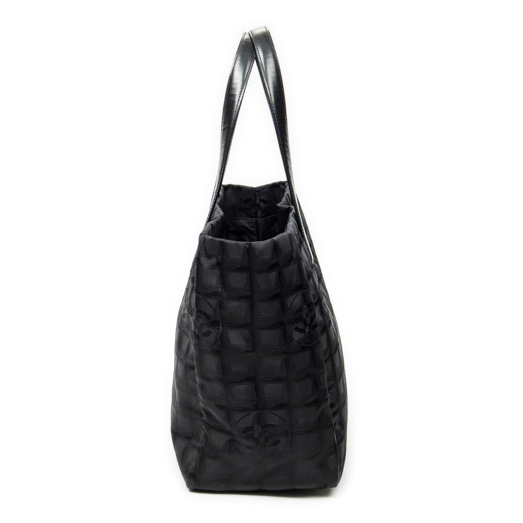 Shoulder Bag New Travel Line Tote Black Travel Line Nylon Canvas