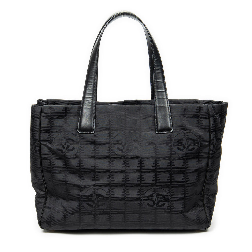 Shoulder Bag New Travel Line Tote Black Travel Line Nylon Canvas