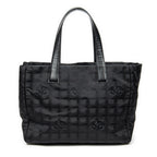 Shoulder Bag New Travel Line Tote Black Travel Line Nylon Canvas