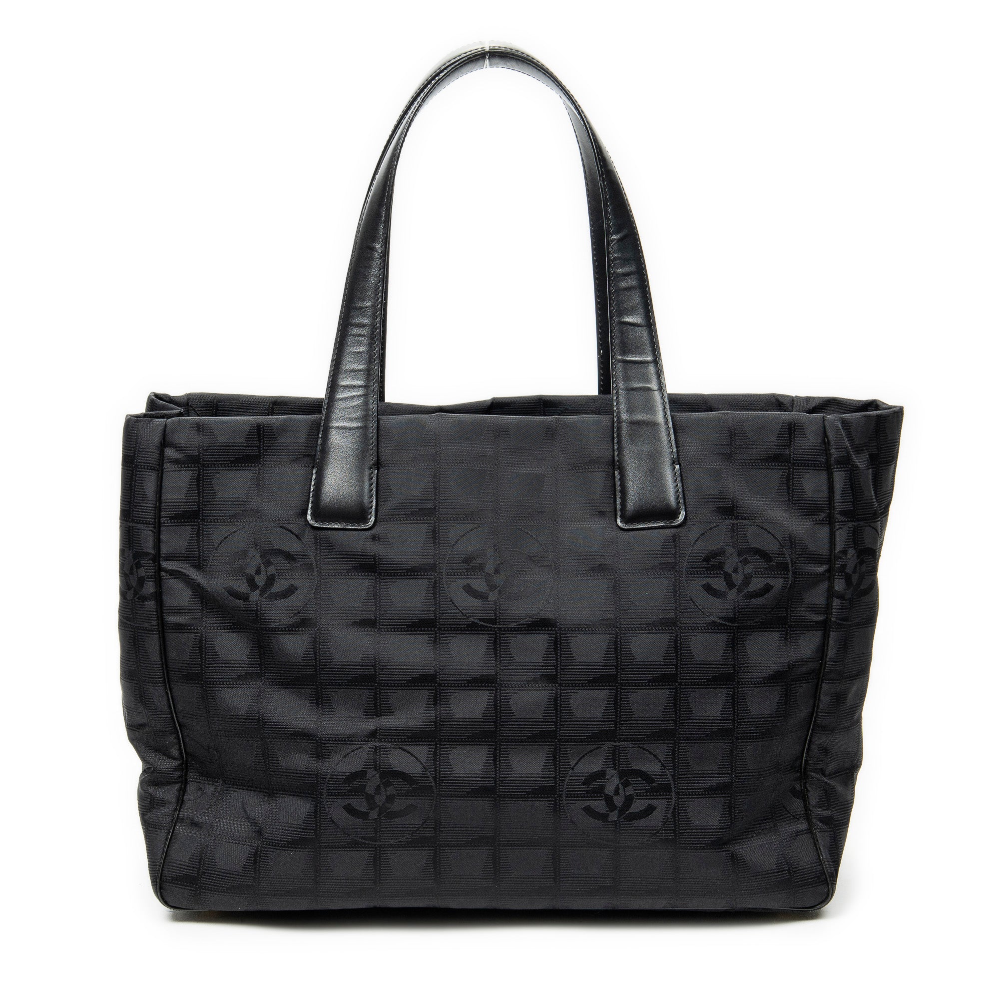 Shoulder Bag New Travel Line Tote Black Travel Line Nylon Canvas