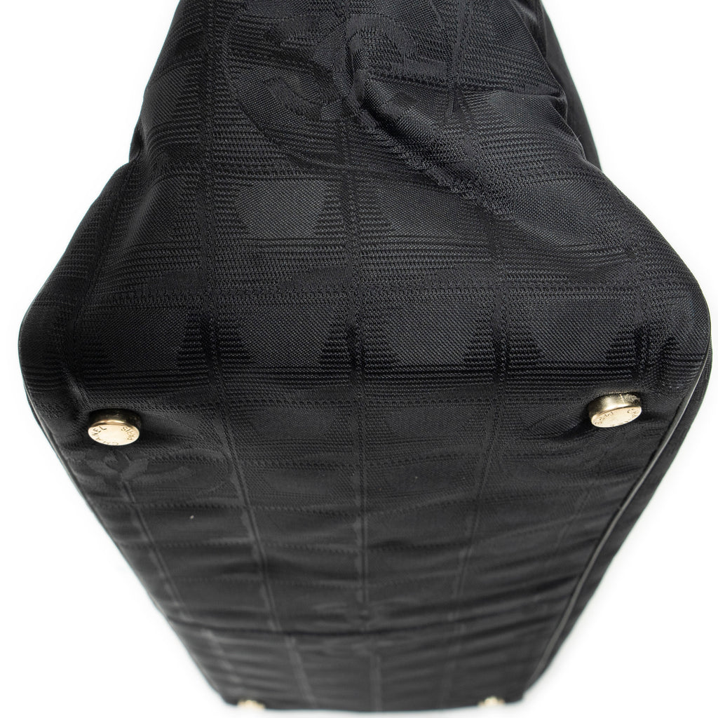 Shoulder Bag New Travel Line Tote Black Travel Line Nylon Canvas