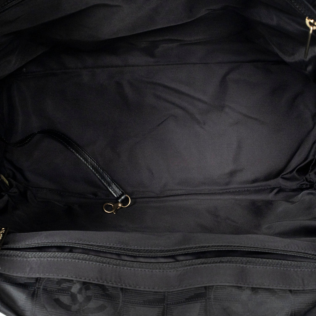 Shoulder Bag New Travel Line Tote Black Travel Line Nylon Canvas