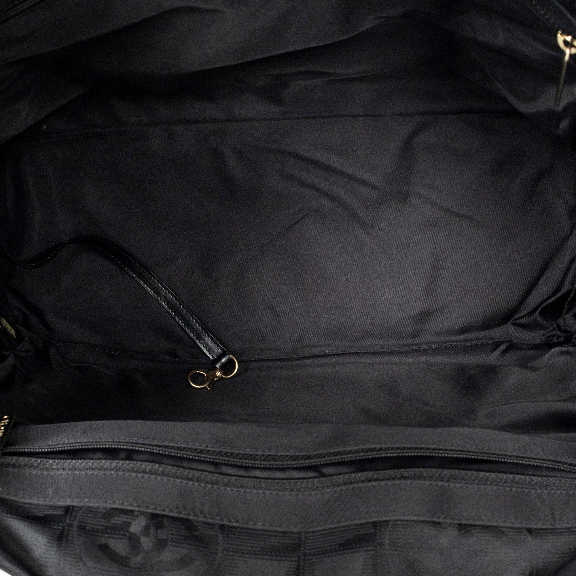 Shoulder Bag New Travel Line Tote Black Travel Line Nylon Canvas