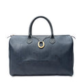 Travel Bag Vintage Medium Travel Boston Navy Maxi Diorissimo Coated Canvas