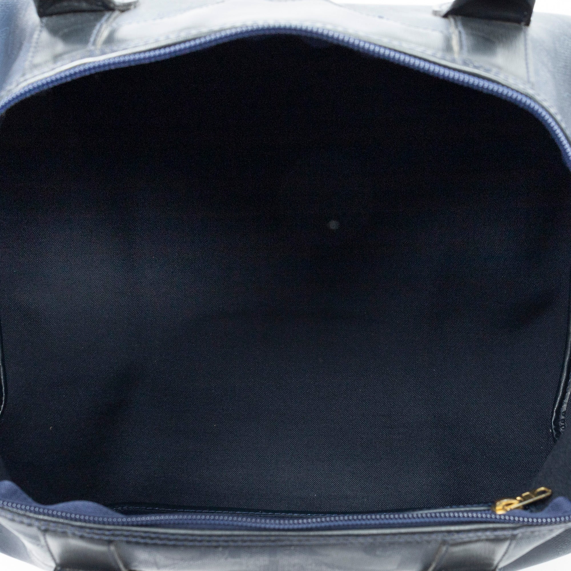 Travel Bag Vintage Medium Travel Boston Navy Maxi Diorissimo Coated Canvas