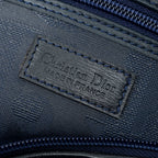 Travel Bag Vintage Medium Travel Boston Navy Maxi Diorissimo Coated Canvas