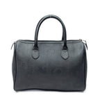 Handbag Vintage Small Boston Black Maxi Diorissimo Coated Canvas