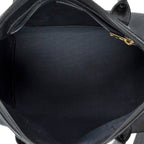 Handbag Vintage Small Boston Black Maxi Diorissimo Coated Canvas