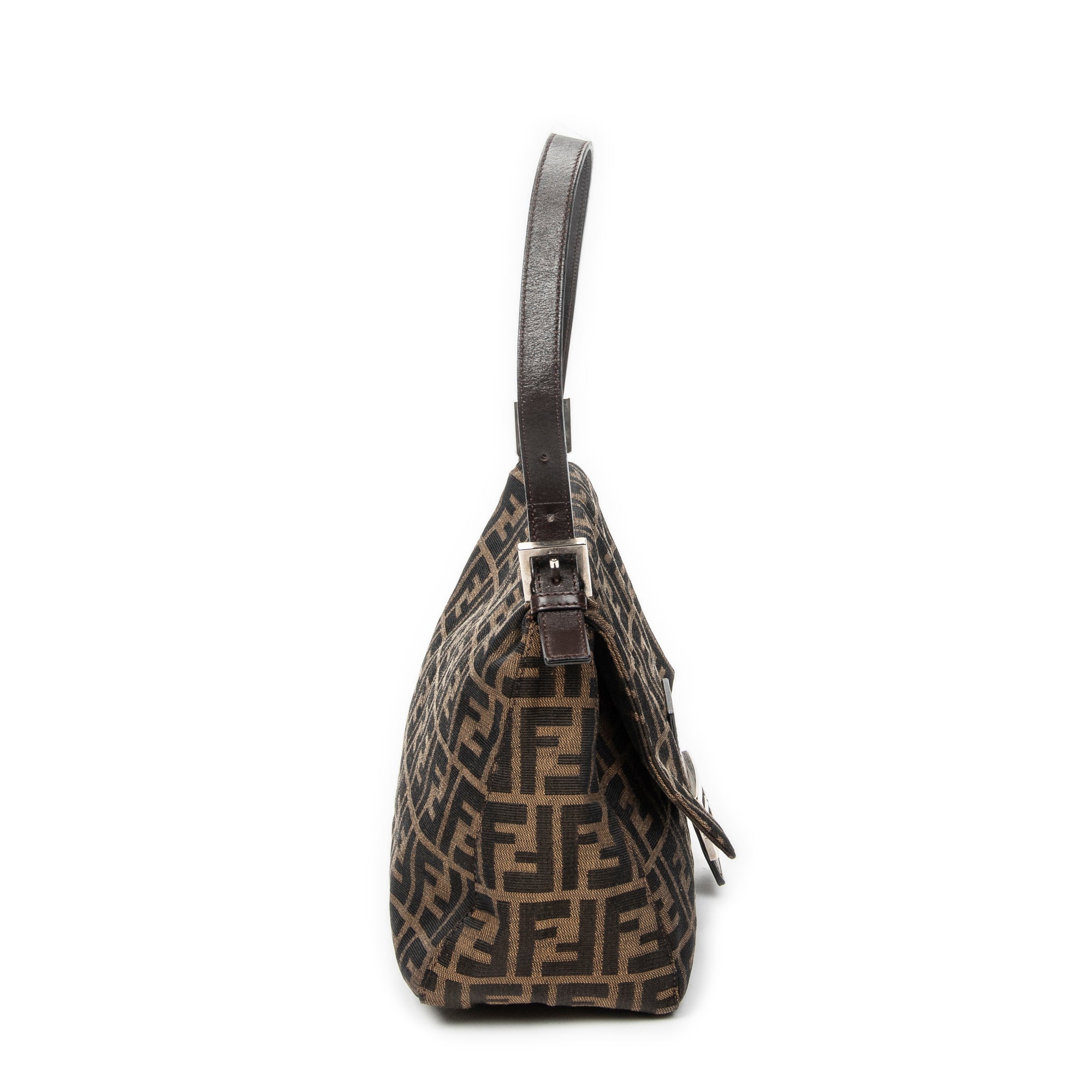 Shoulder Bag Mama Forever Brown Zucca Canvas