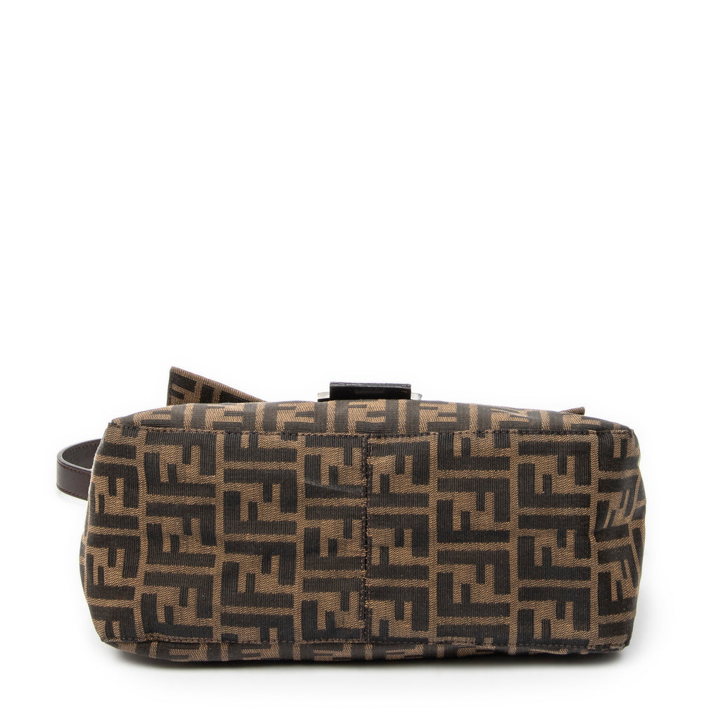 Shoulder Bag Mama Forever Brown Zucca Canvas