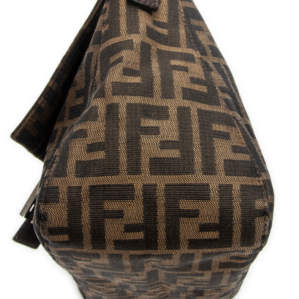 Shoulder Bag Mama Forever Brown Zucca Canvas