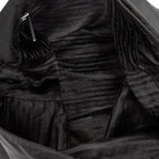 Shoulder Bag Large Messenger Black Nylon Canvas