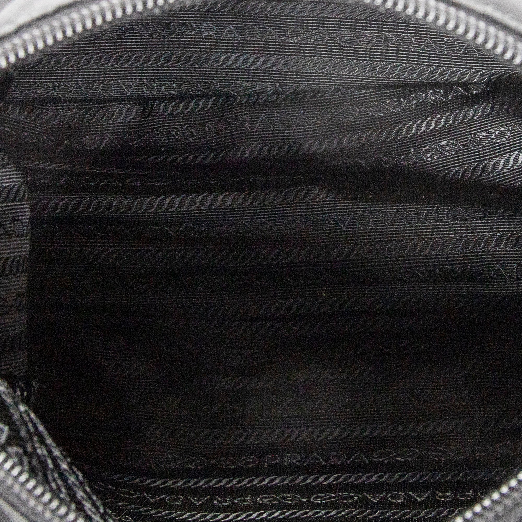 Shoulder Bag Small Buckle Flap Messenger Black Nylon Canvas