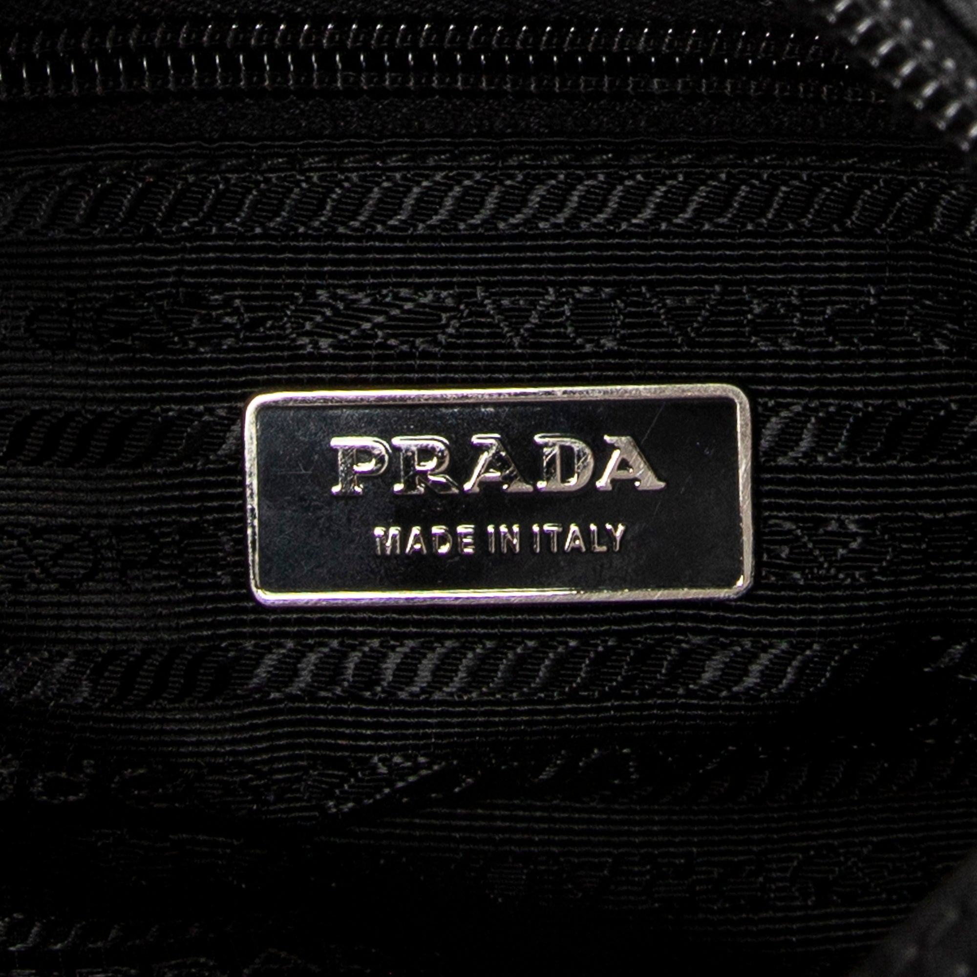 Shoulder Bag Small Buckle Flap Messenger Black Nylon Canvas