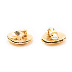 Earrings CC Triangle Clip On Earrings Gold Gold Plated
