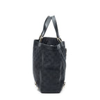 Shoulder Bag Small Abbey D-Ring Tote Black Monogrammed Canvas