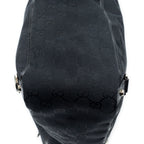 Shoulder Bag Abbey D-Ring Vertical Tote Black Monogrammed Canvas