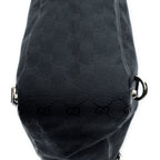 Shoulder Bag Abbey D-Ring Vertical Tote Black Monogrammed Canvas