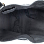 Shoulder Bag Abbey D-Ring Vertical Tote Black Monogrammed Canvas