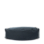 Shoulder Bag Abbey Hobo Diagonal Black Monogrammed Canvas